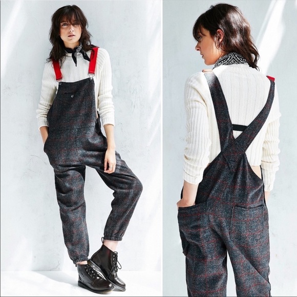 Woolrich Pants - Woolrich Plaid Overalls